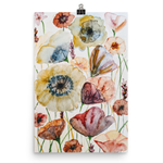 Wildflowers Watercolor Print