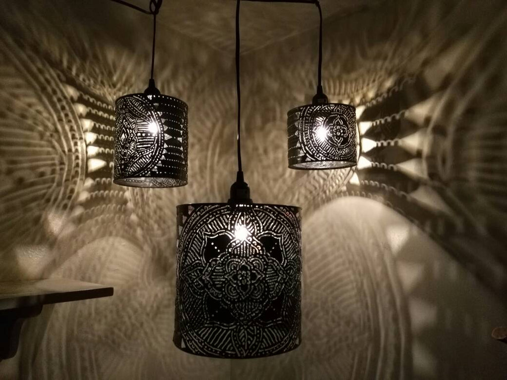 Mandala Shadow Lamps